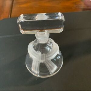Christian Dior Bow Perfume bottle with glass stopper